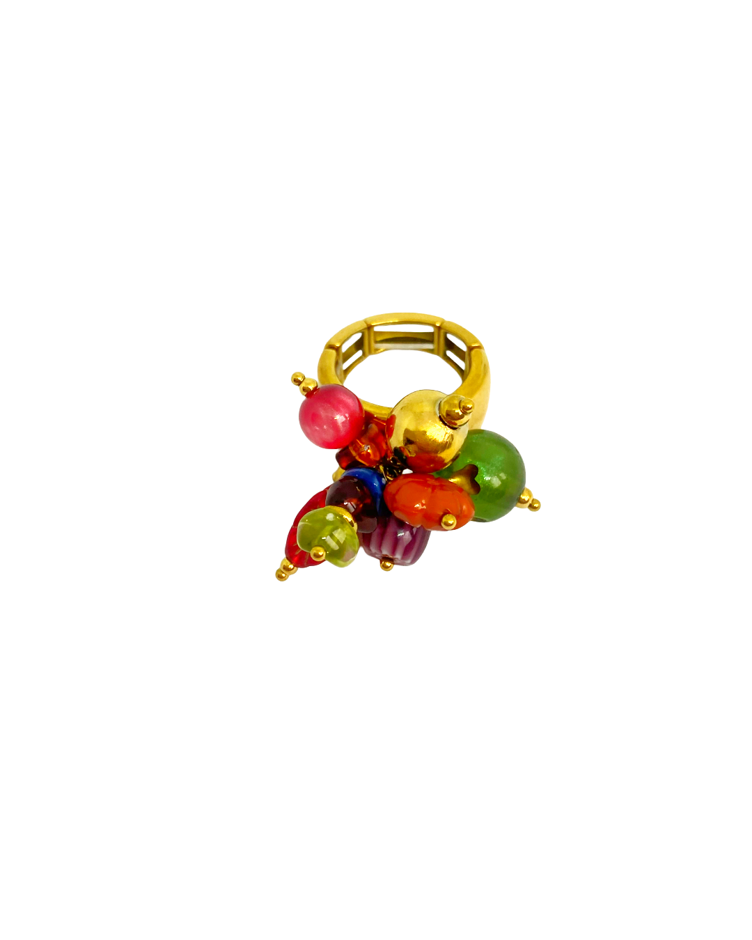 Bague AURA gold/multicolore