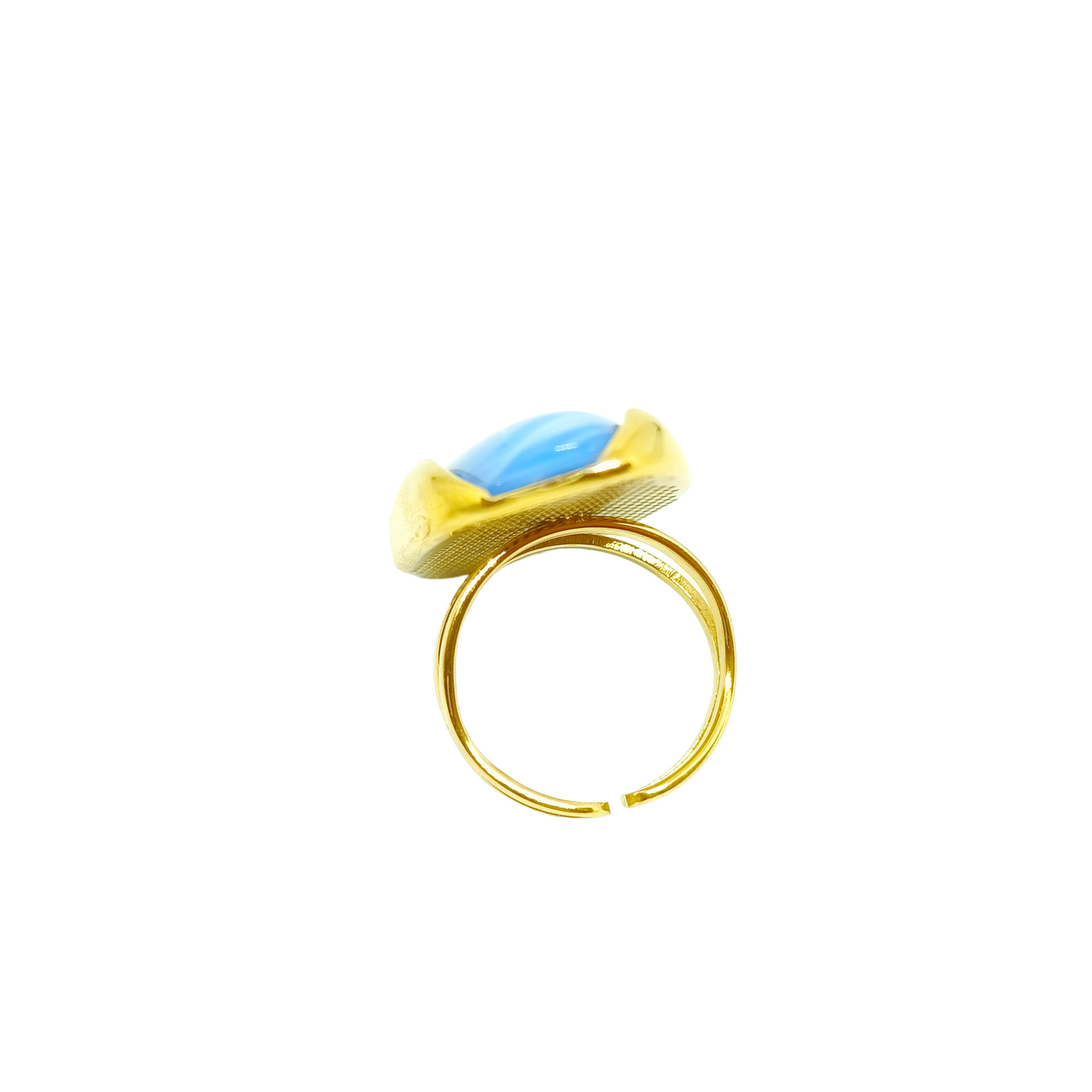 Bague CONSTANTINA gold/bleu