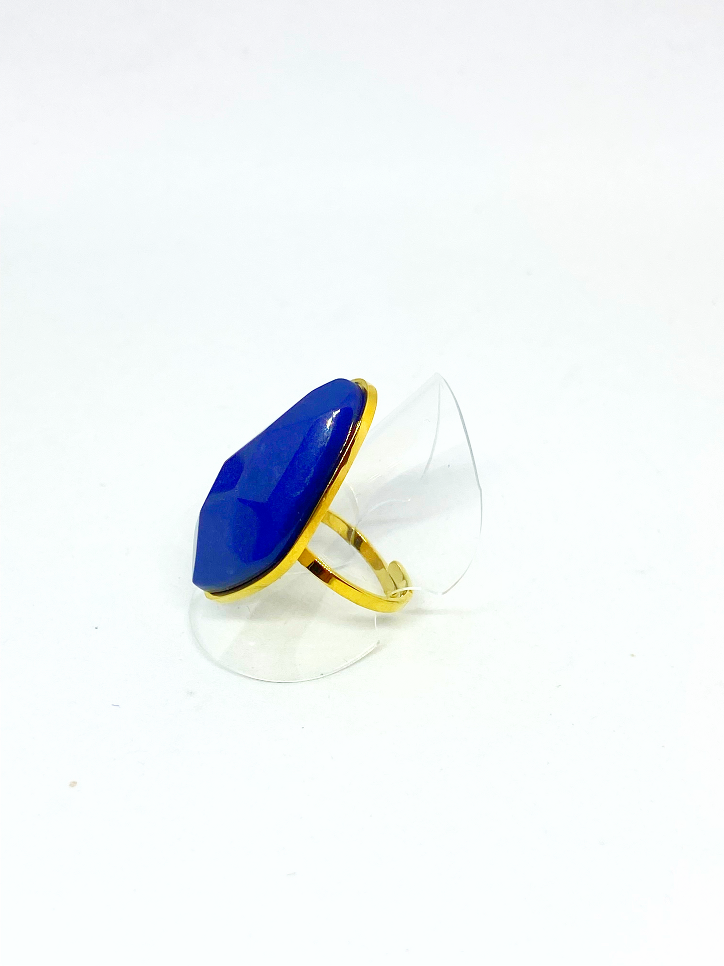 Bague NIA gold/bleu
