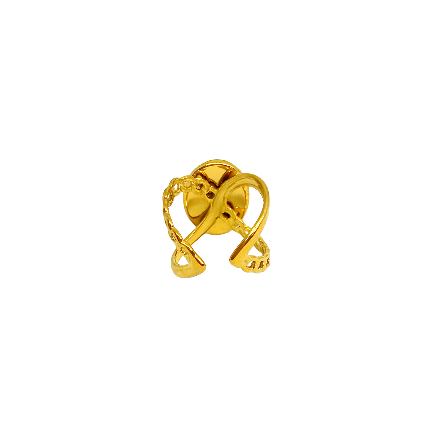 Bague NOA gold/marron