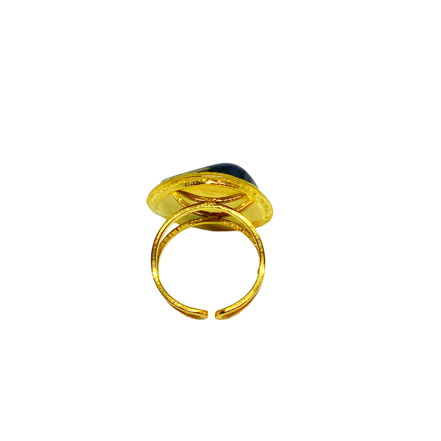 Bague ZAZOU gold/léopard