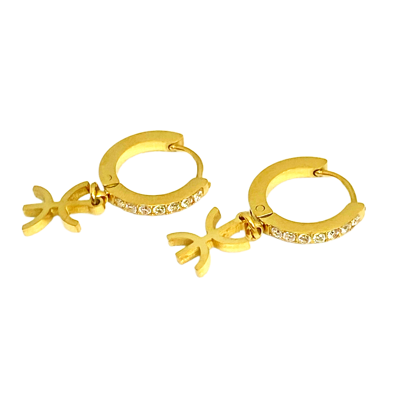 Boucles d'oreilles MASSIVA dorées