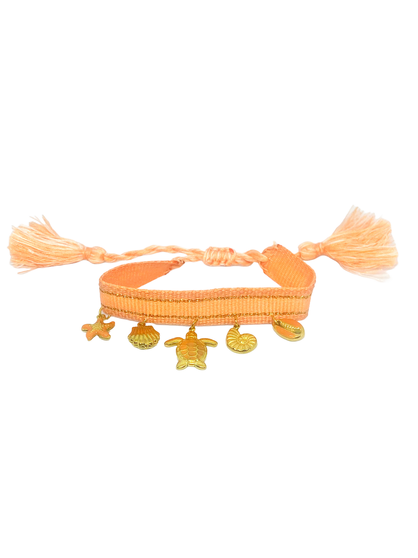 Bracelet COSSIMA gold/corail