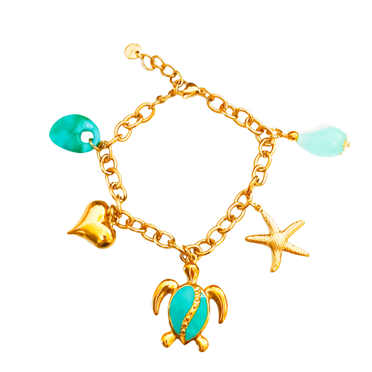 Bracelet DANNA gold/vert