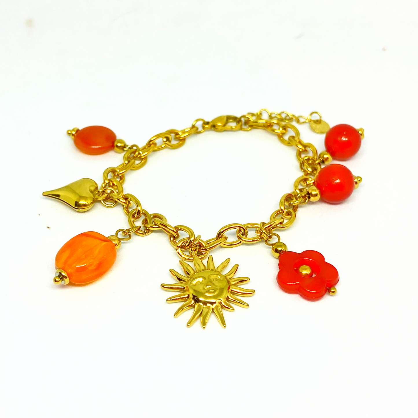 Bracelet ISMA gold/orange
