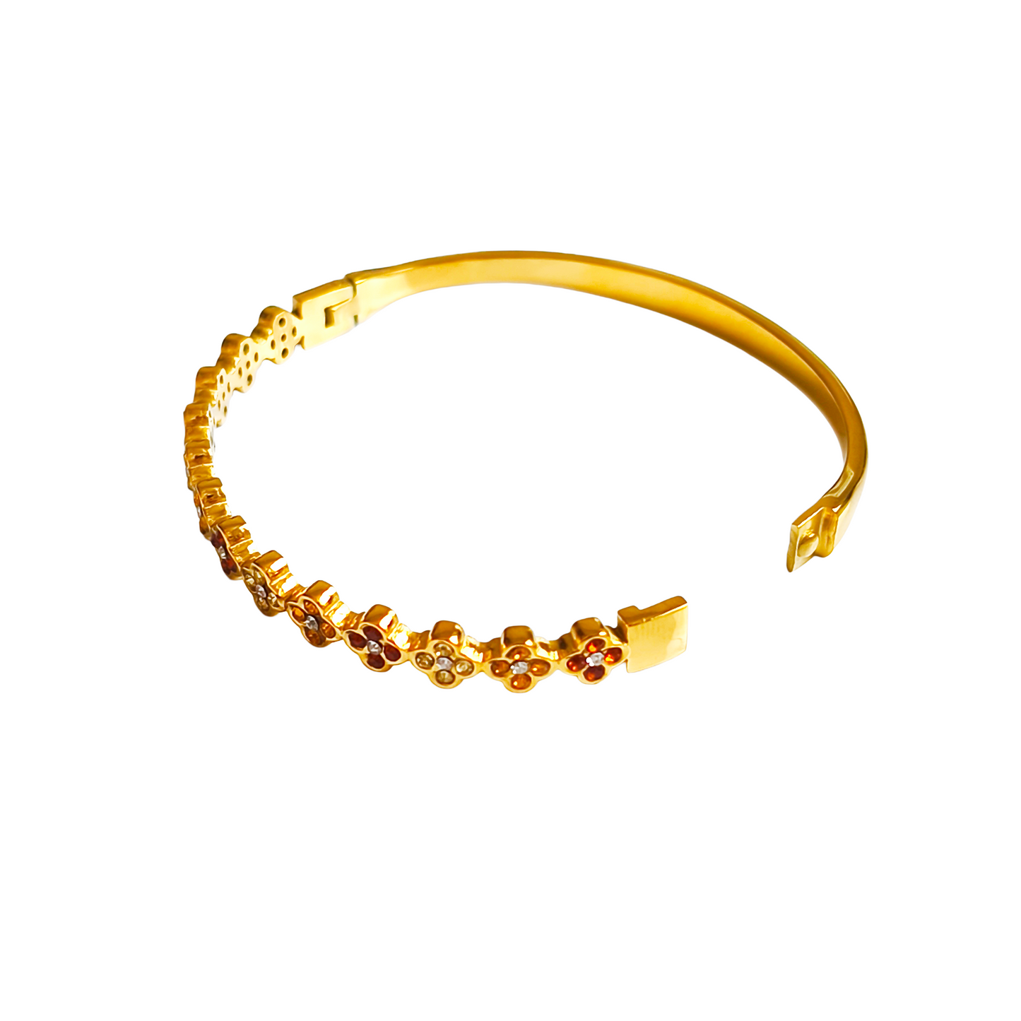 Bracelet LARA gold/caramel