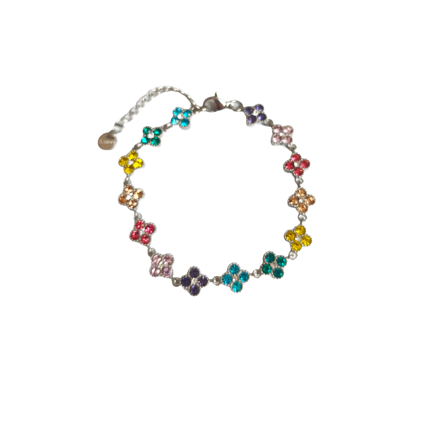 Bracelet MAHINA sylver multicolore 2