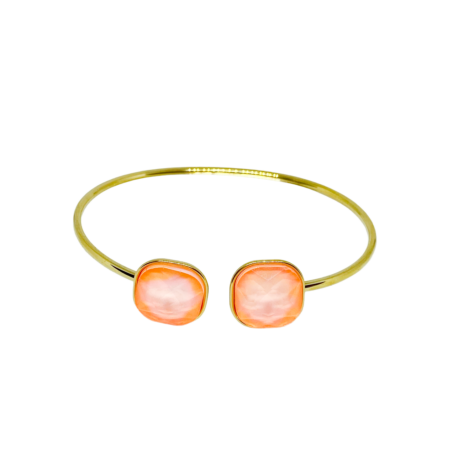 Bracelet NAOMIE gold/corail
