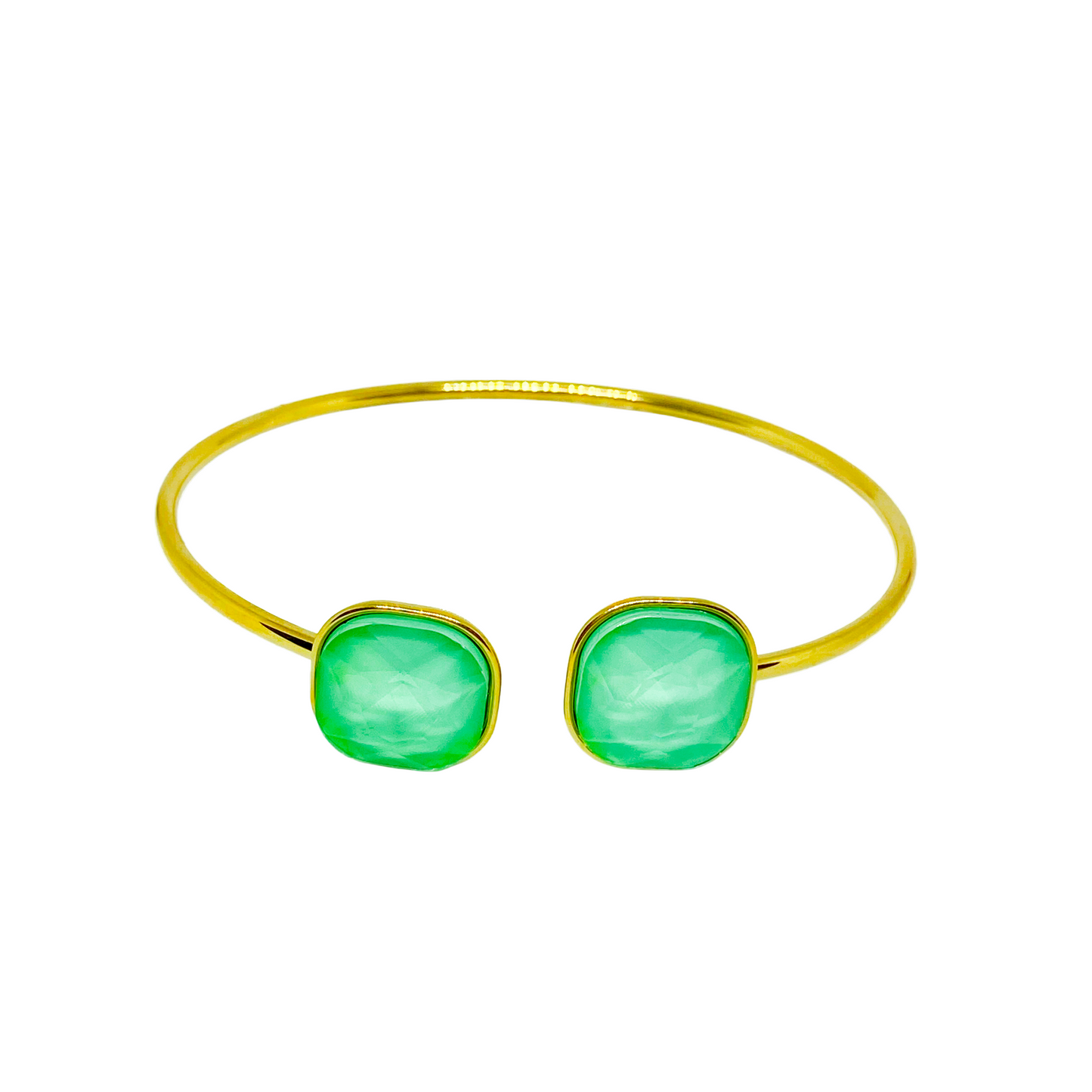 Bracelet NAOMIE gold/vert