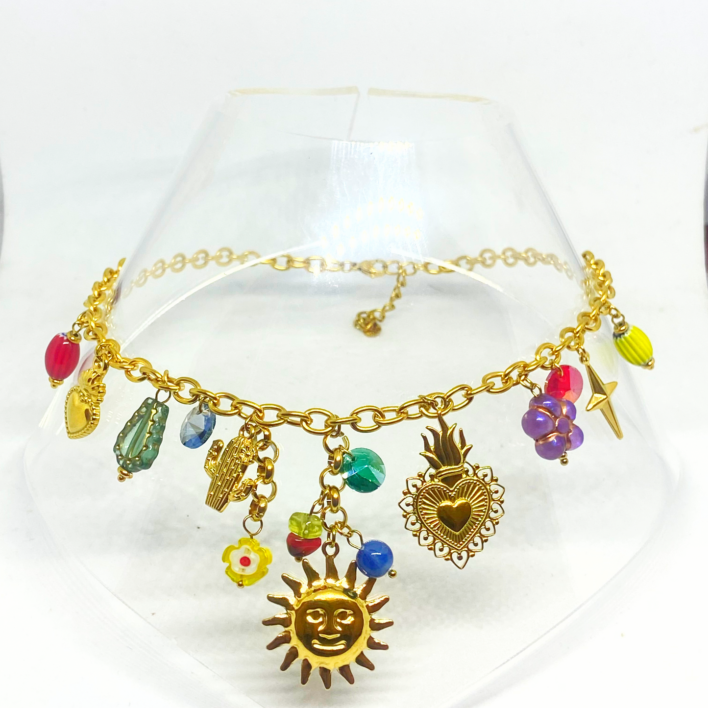 Collier CAECILIA gold/multicolore