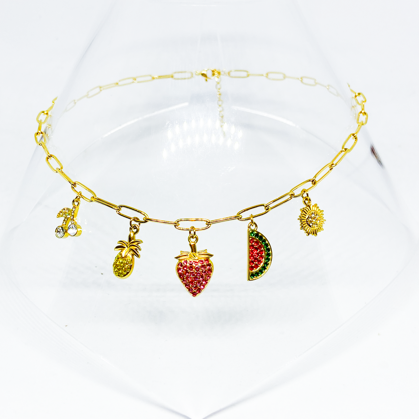 Collier LISA gold