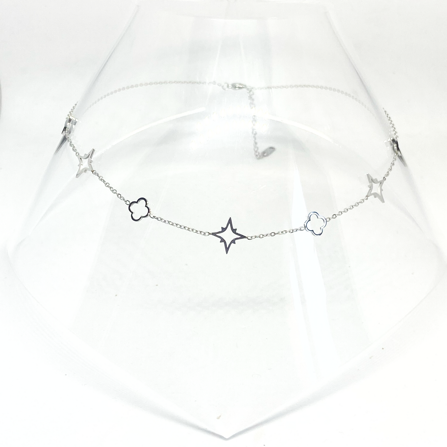 Collier MARGARETTE sylver