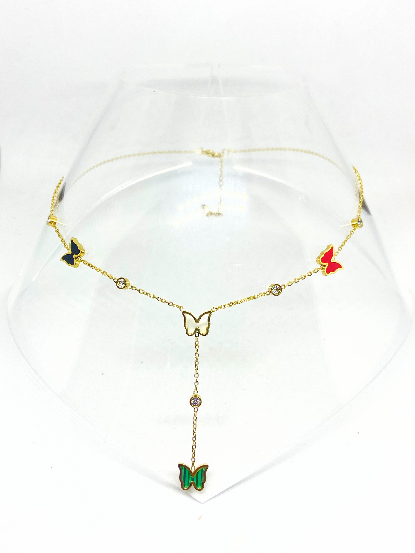 Collier SAMA gold/multicolor