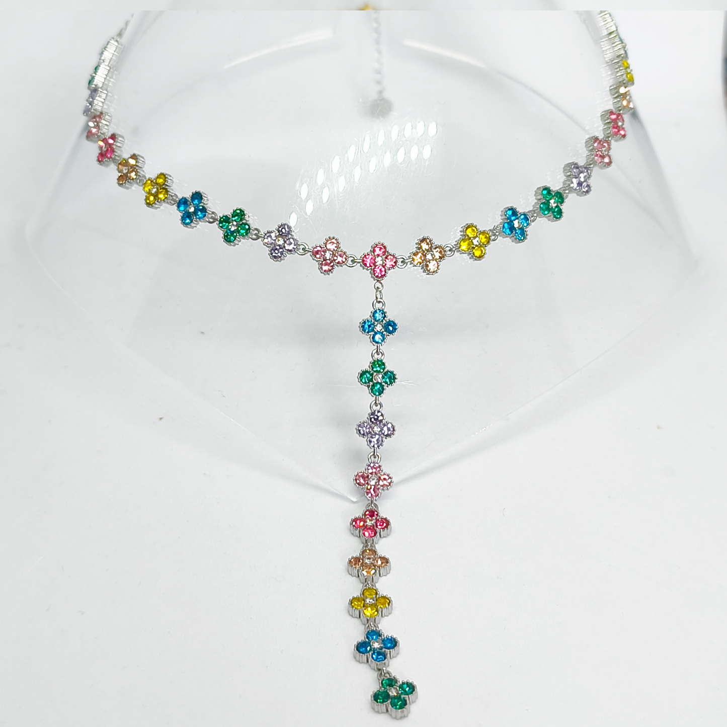 Collier TELMA sylver/multicolore