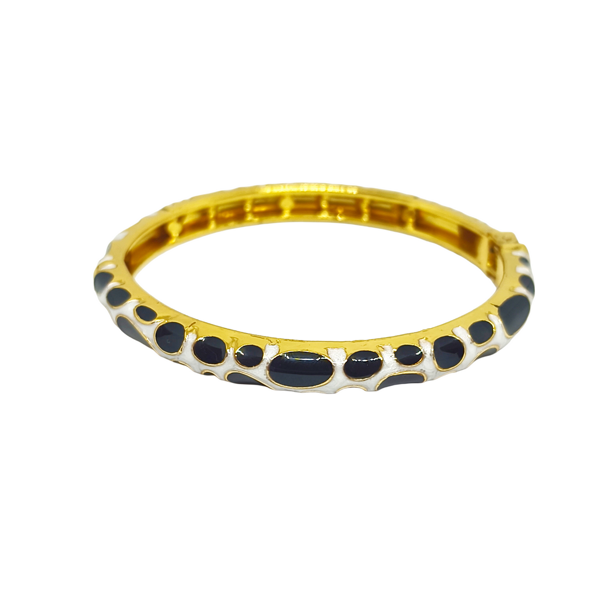 Jonc thaïlandais DANIELLA gold/black