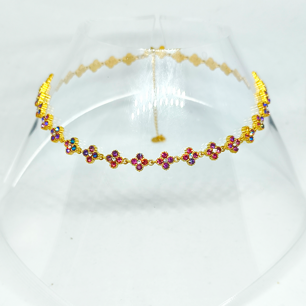 Collier MELANIA gold/rose & miroir