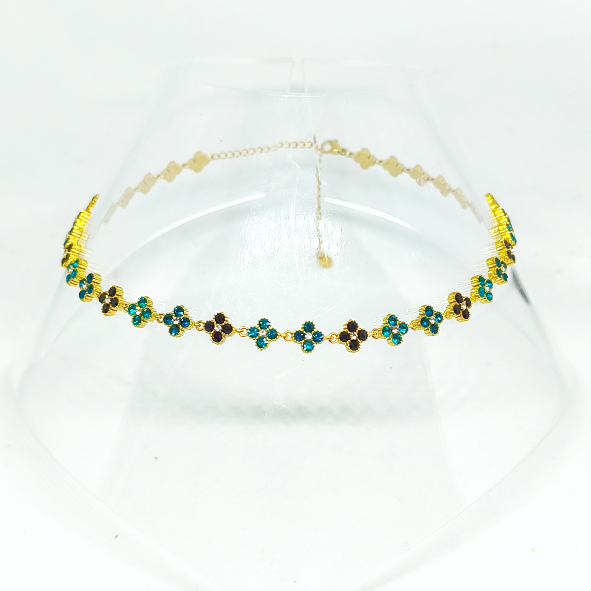 Collier MELANIA gold/multibleu 3
