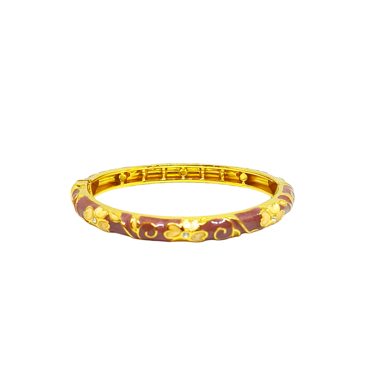 Jonc thaïlandais LOLITA gold/marron