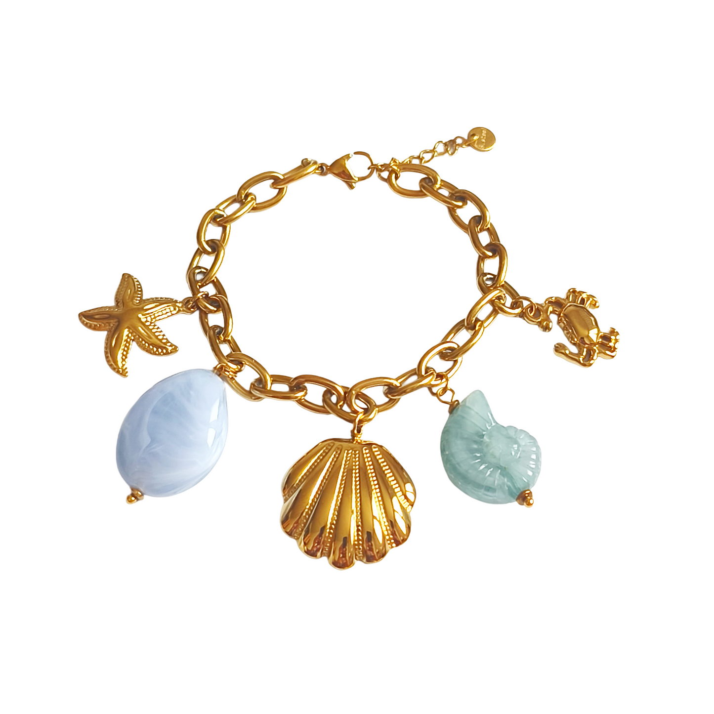 Bracelet AYNA gold/bleu