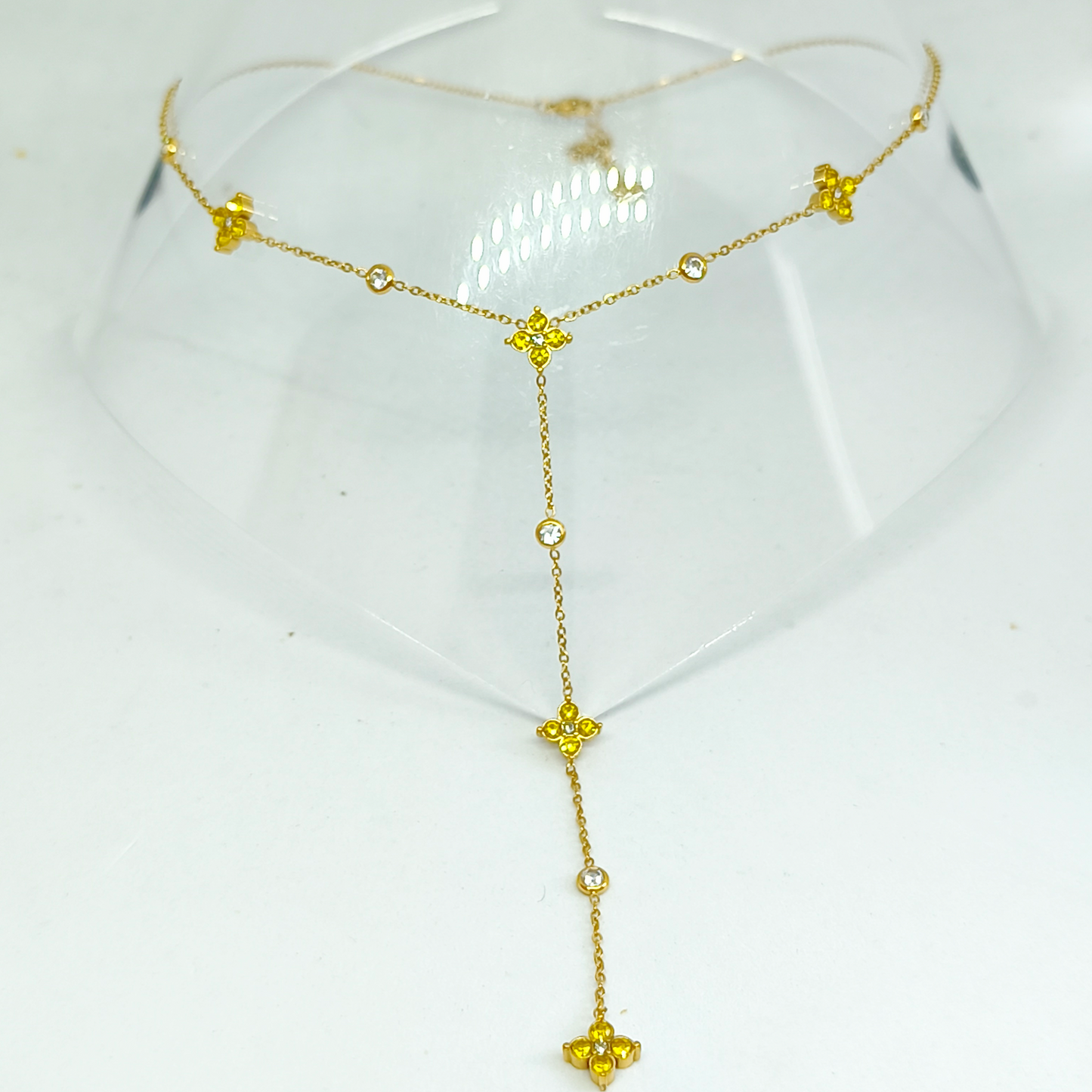 Collier ROSIE gold/jaune
