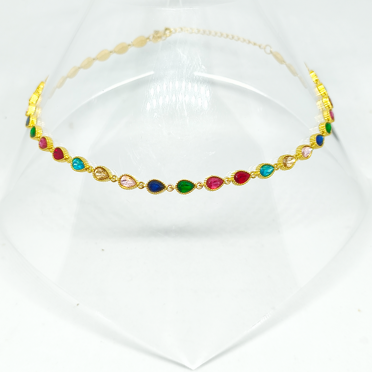 Collier ANNA gold/multicolore