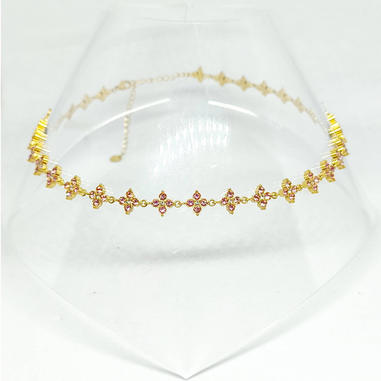 Collier ALICIA gold/rose pâle