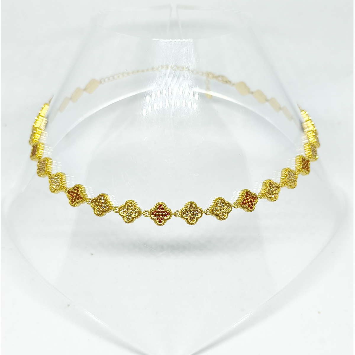 Collier SELENA gold/caramel