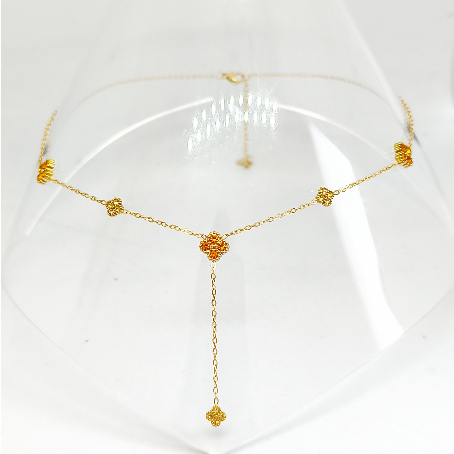 Collier ISA gold/orange