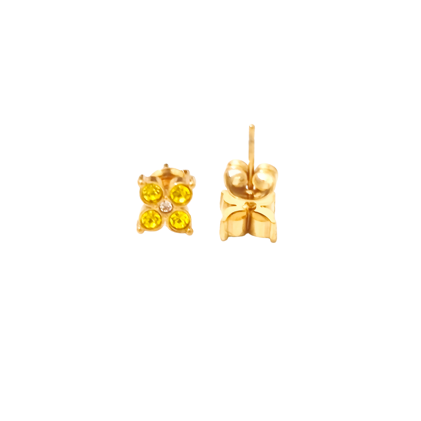 Boucles d'oreilles STESSY gold/ jaune