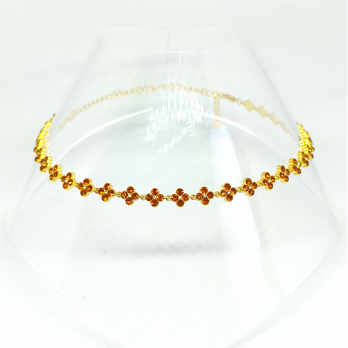 Collier MELANIA gold/miel