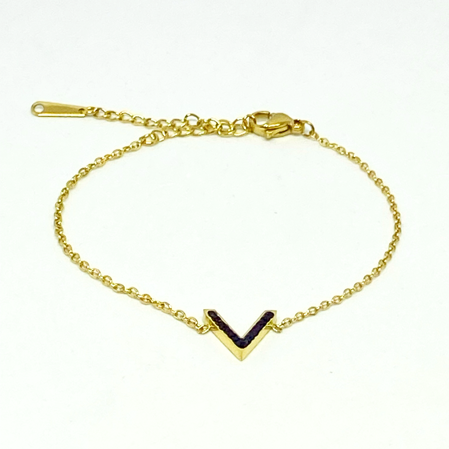 Bracelet NAHIA gold et black