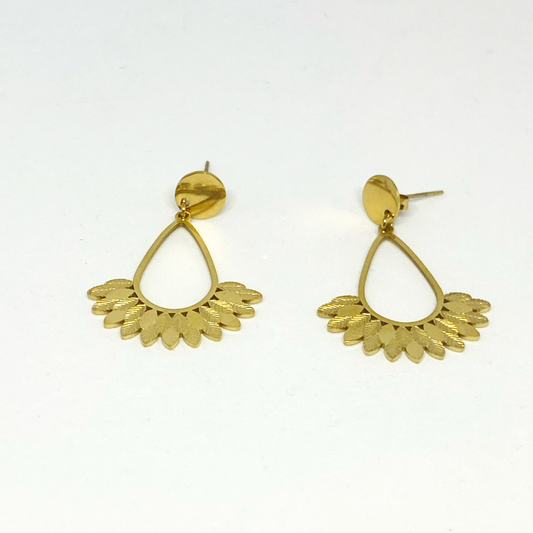 Boucles d'oreilles VAHINÉ gold