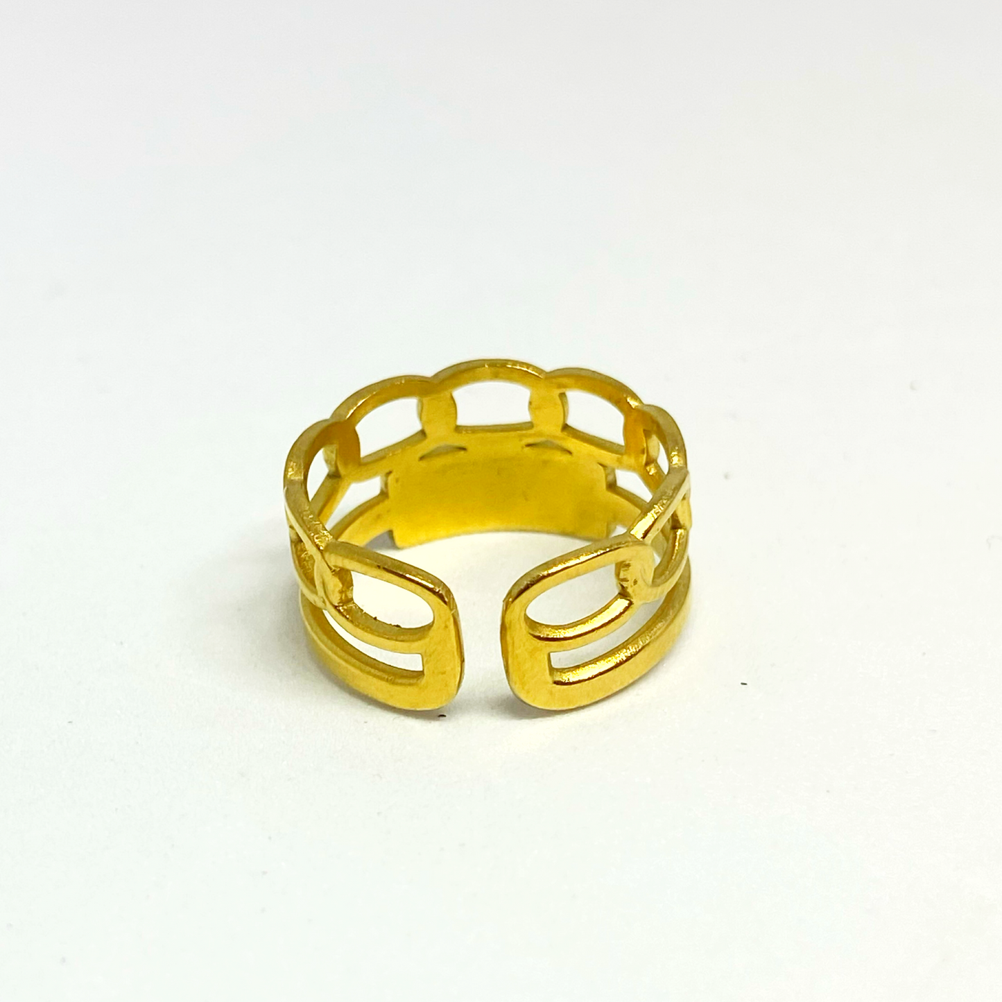 Bague MAIKA gold et rouge