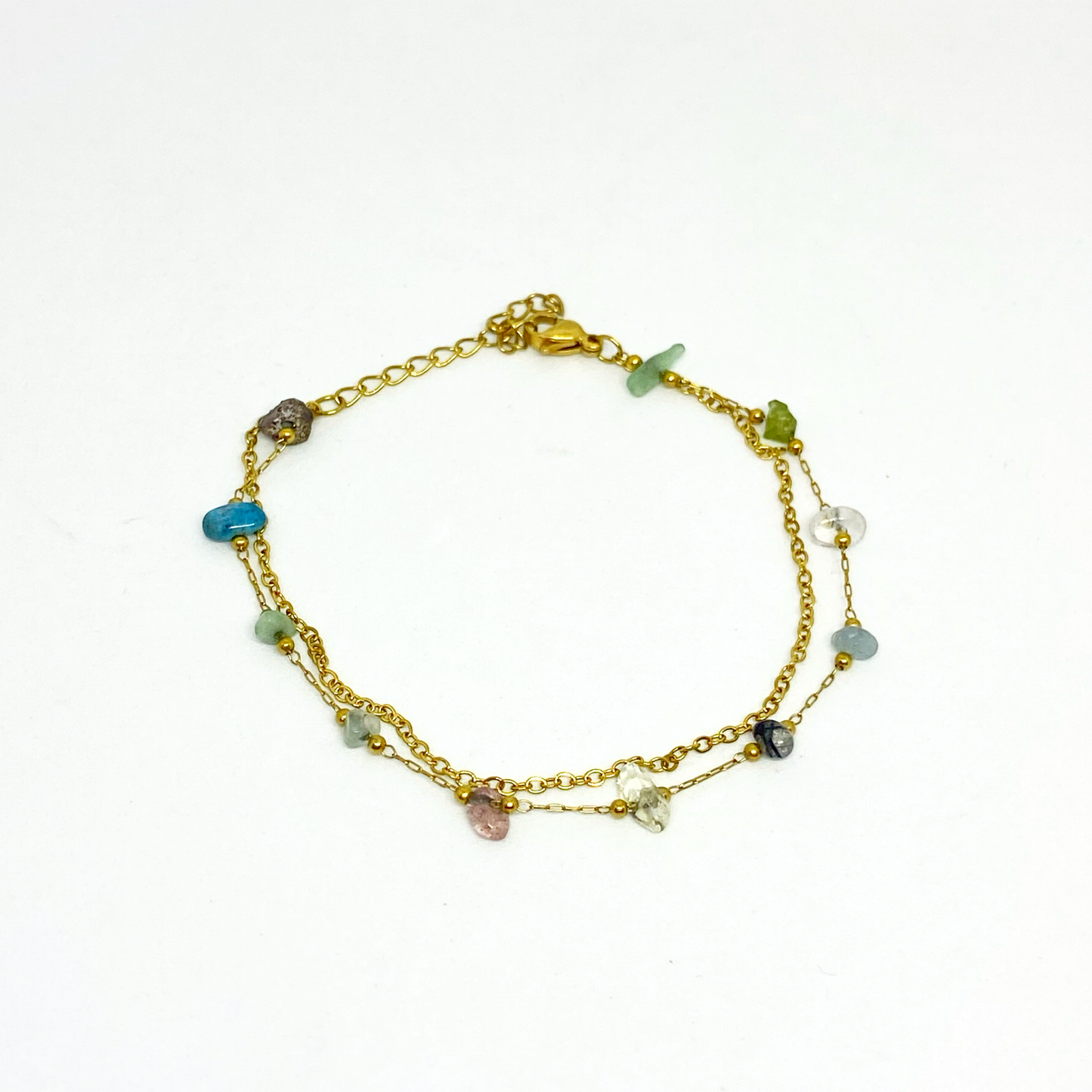 Bracelet JOANE gold et Multicolore