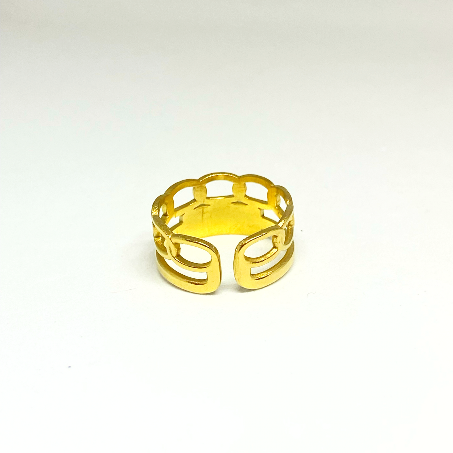 Bague MAIKA gold et noire