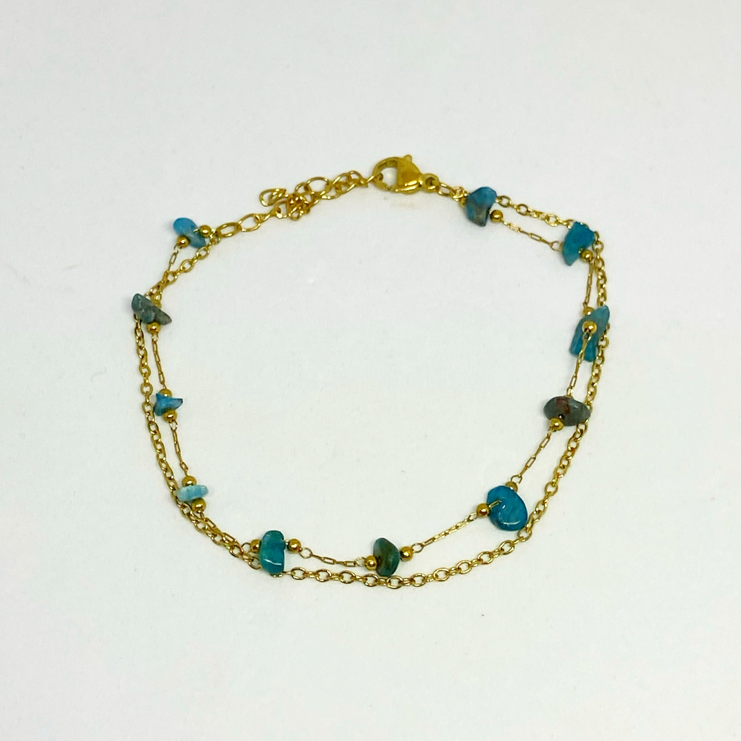 Bracelet JOANE gold et bleu