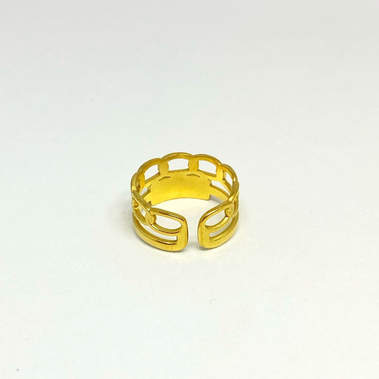 Bague MAIKA gold et lila