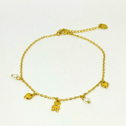 Bracelet de chevilles DAISY gold