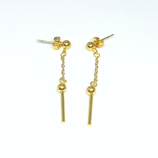 Boucles d'oreilles VANESSA gold