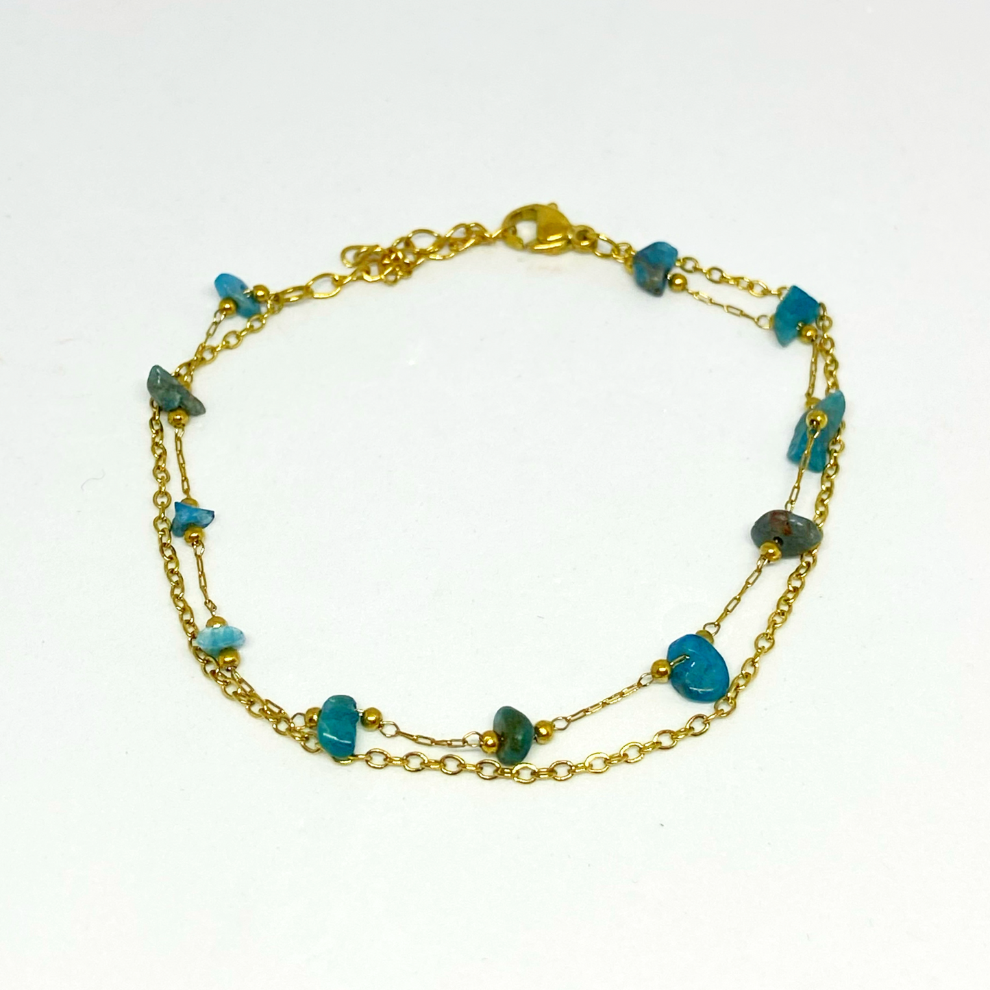 Bracelet JOANE gold et bleu