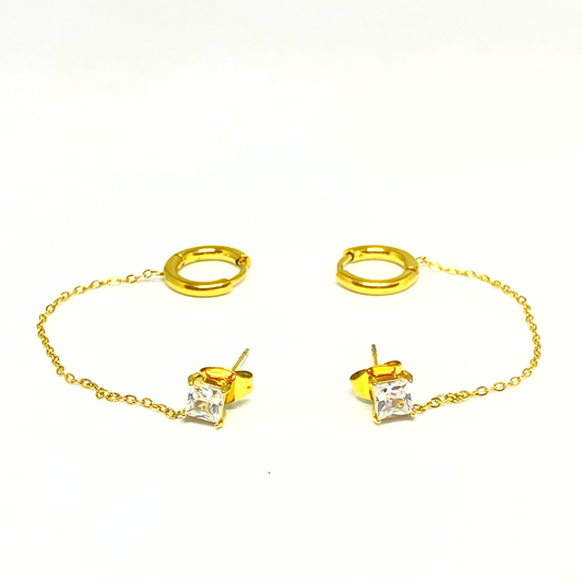 Boucles d'oreilles RITA gold