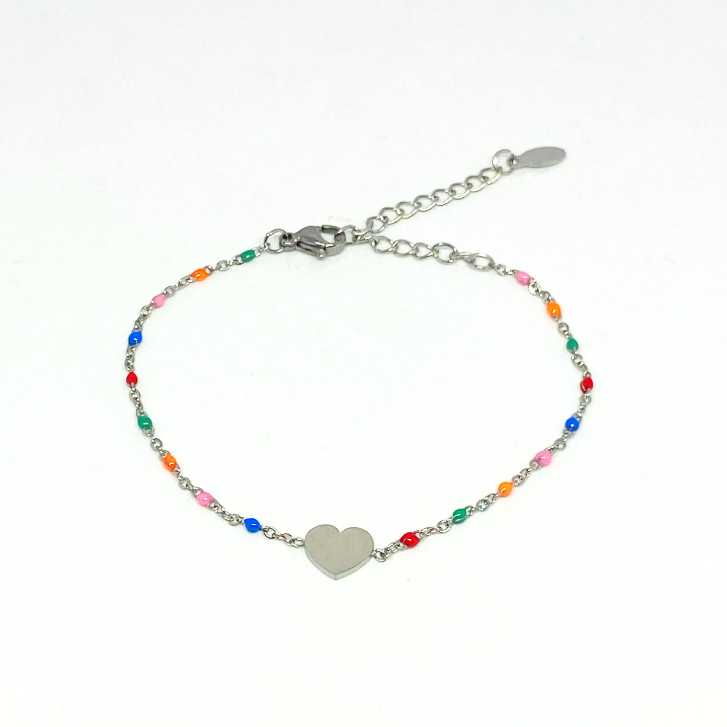 Bracelet NELLY multicolore et sylver