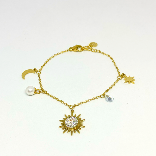 Bracelet breloque GABIE gold