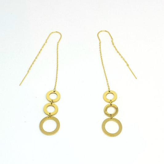 Boucles d'oreilles MELINA gold