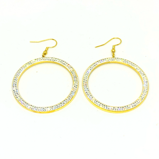 Boucles d'oreilles BAYANE gold