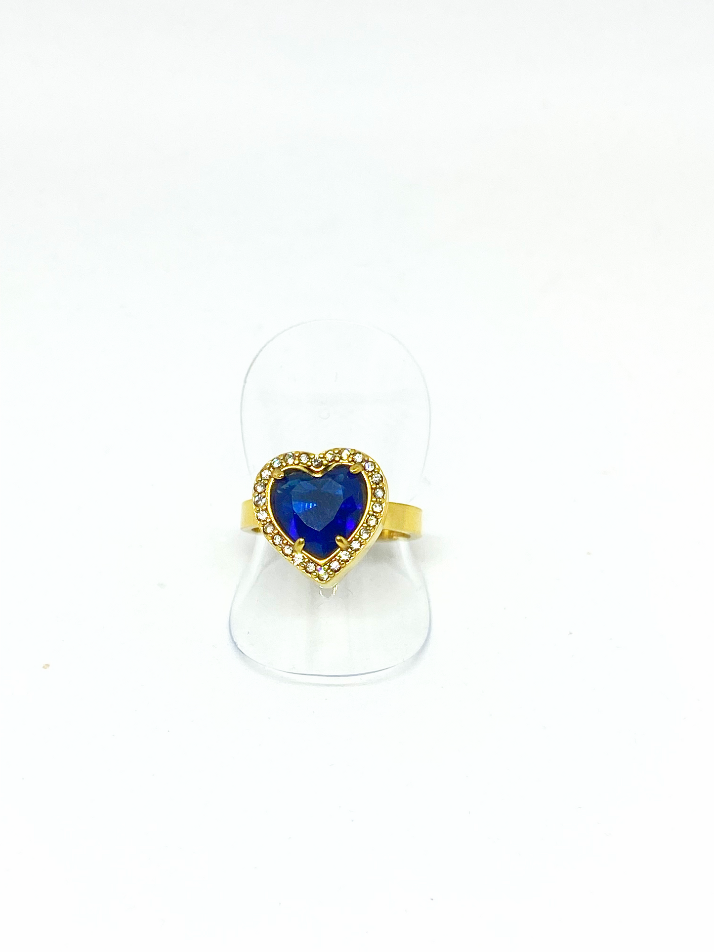Bague BENEDICTA gold/bleu