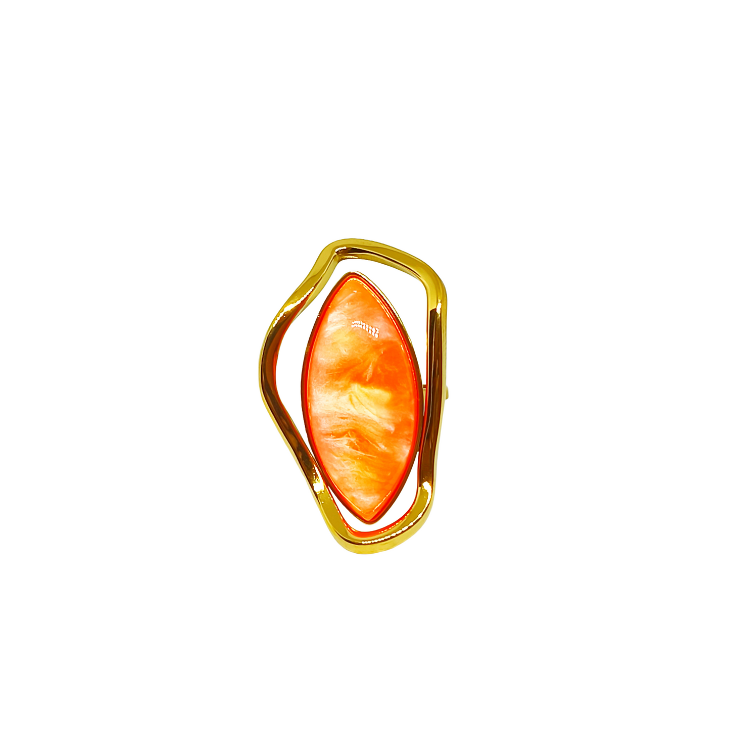 Bague ADIJA gold/orange