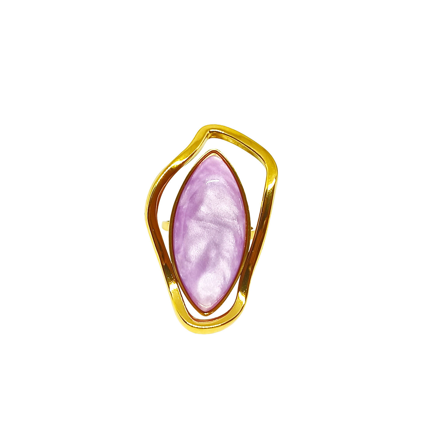 Bague ADIJA gold/violet