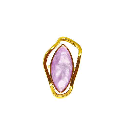Bague ADIJA gold/violet