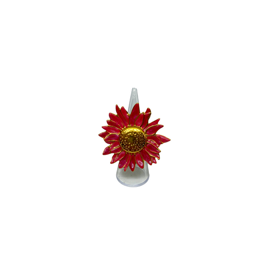 Bague ARMONIA gold/bordeau